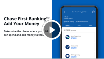 Imagen del video Agrega Tu Dinero de Chase First Banking 